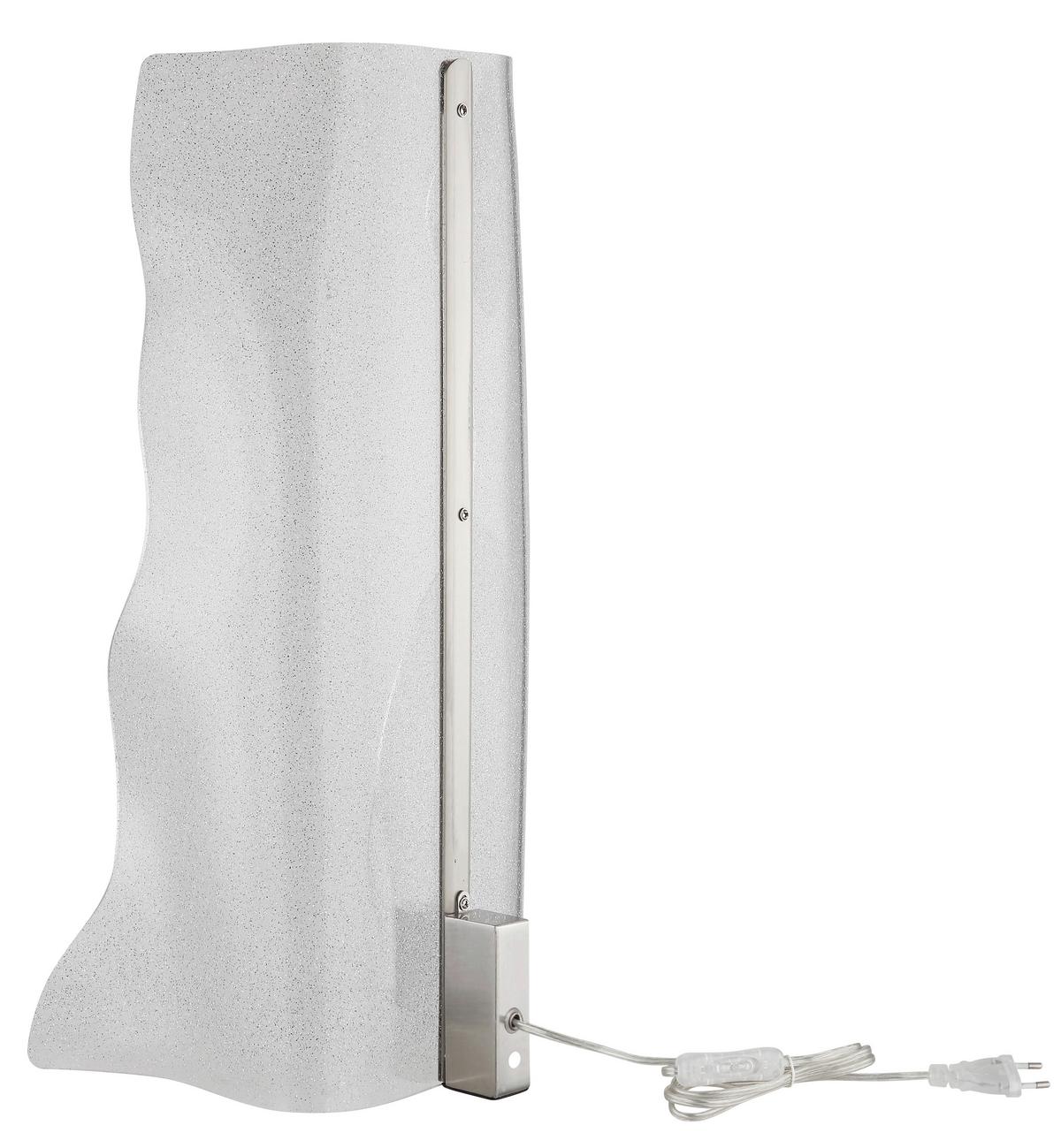 LED-Tischleuchte 68294t - Klar, Design, Kunststoff/Metall (25/33,5/60cm) - Globo