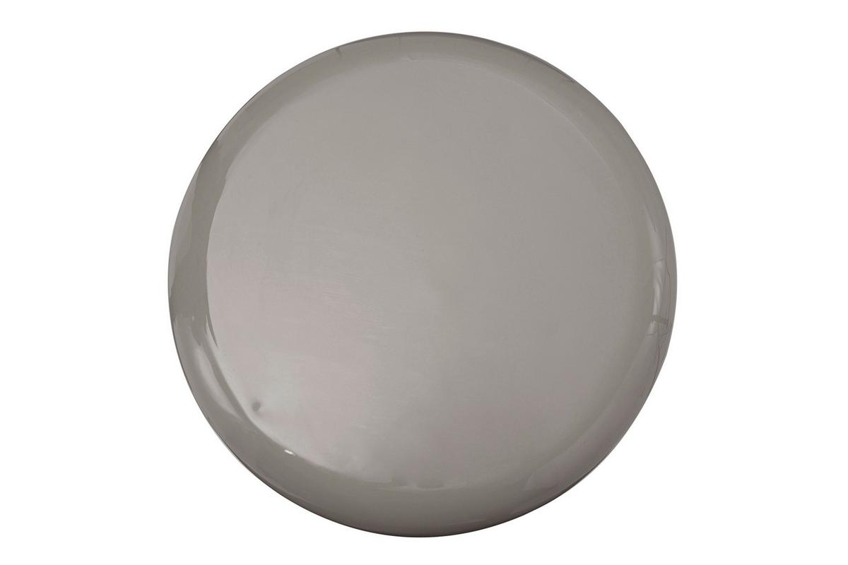 Hocker Artisse 250 Grau/goldfarben D: 51,5 Cm - Goldfarben/Grau, Design, Metall (51,5/43cm) - Kayoom