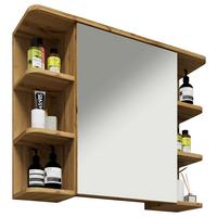 Spiegelschrank Nilosi - Honigeiche, MODERN, Glas/Holzwerkstoff (80/64/21cm) - MID.YOU