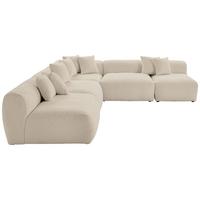 Ecksofa Bloom Beige - Beige, Trend, Textil (315/300cm) - Livetastic