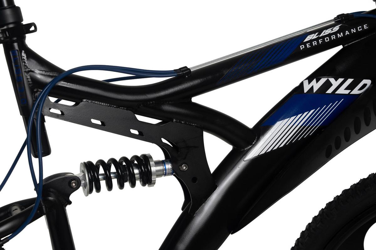 WYLD Mountainbike Fully Bliss schwarz/Blau 26'' - Schwarz, LIFESTYLE, Metall (25/140/60cm)