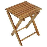 Klapphocker Tacoma - Braun, Basics, Holz (29/37/26,5cm)