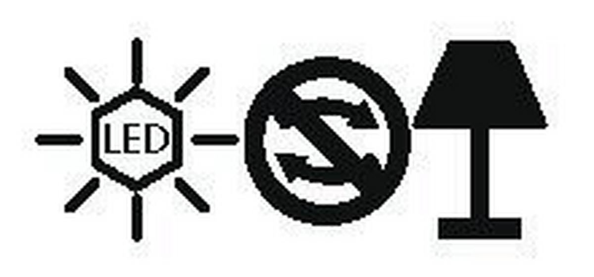 Led-tischleuchte 900529 Brolini - Weiß, Design, Kunststoff (15/55cm) - Eglo