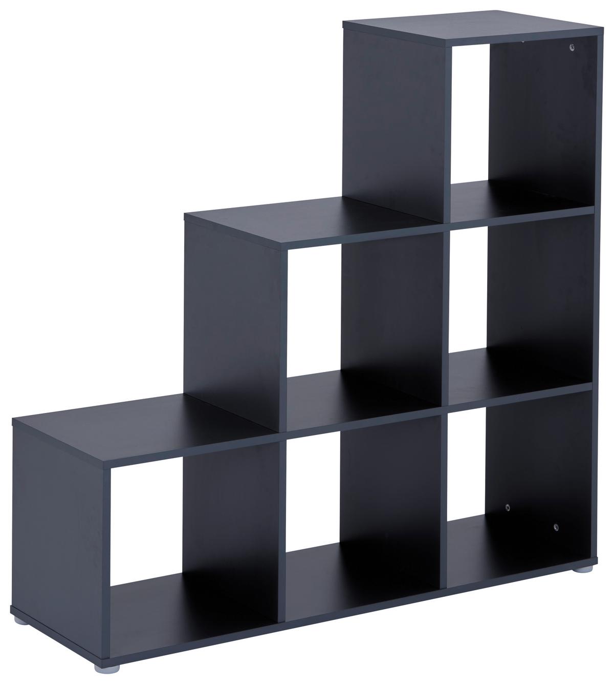 Térelválasztó Pisa - antracit, Modern, faalapú anyag (112/113/35cm)