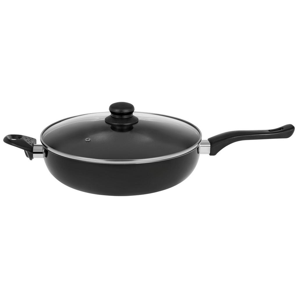 Bratpfanne Marina DxH: ca. 28x7 cm Aluminium mit Deckel