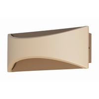 Led-wandleuchte Rio Schwarz D: 22,5 Cm - Sandfarben, KONVENTIONELL, Metall (22,5/9cm) - Fischer & Honsel