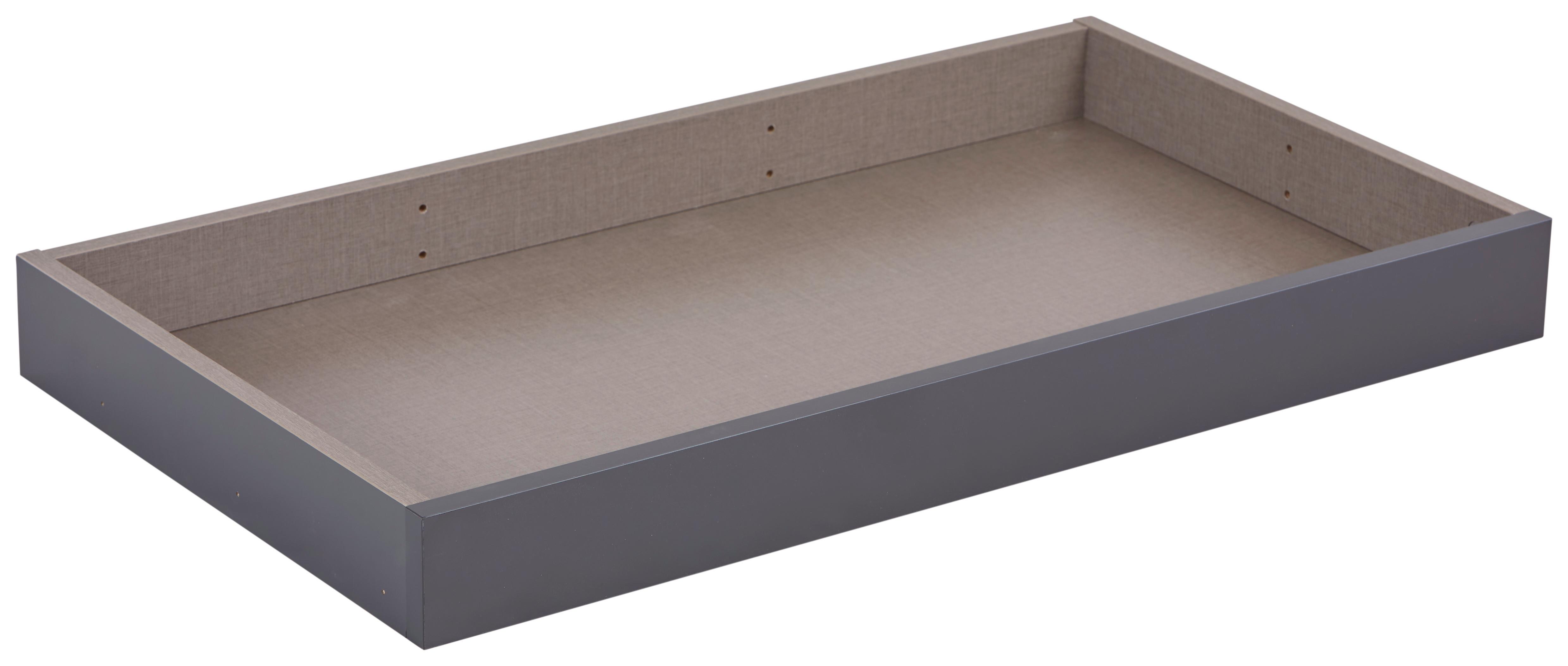 ZÁSUVKA UNIT - šedavě hnědá, Moderní, kompozitní dřevo (87,9cm) - Ondega