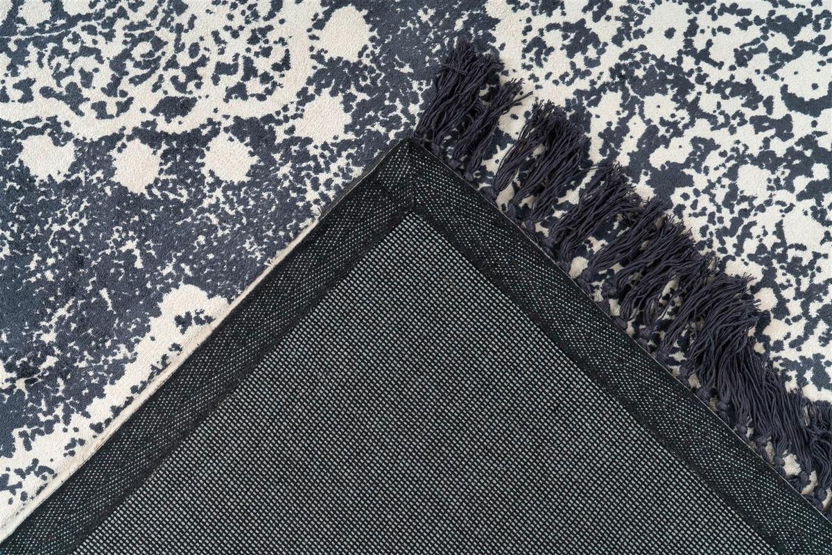 Flachwebteppich, 120x170 Cm Dolce Vita 125 Violett 120x170 - Weiß/Grau, Design, Textil (120/170cm)