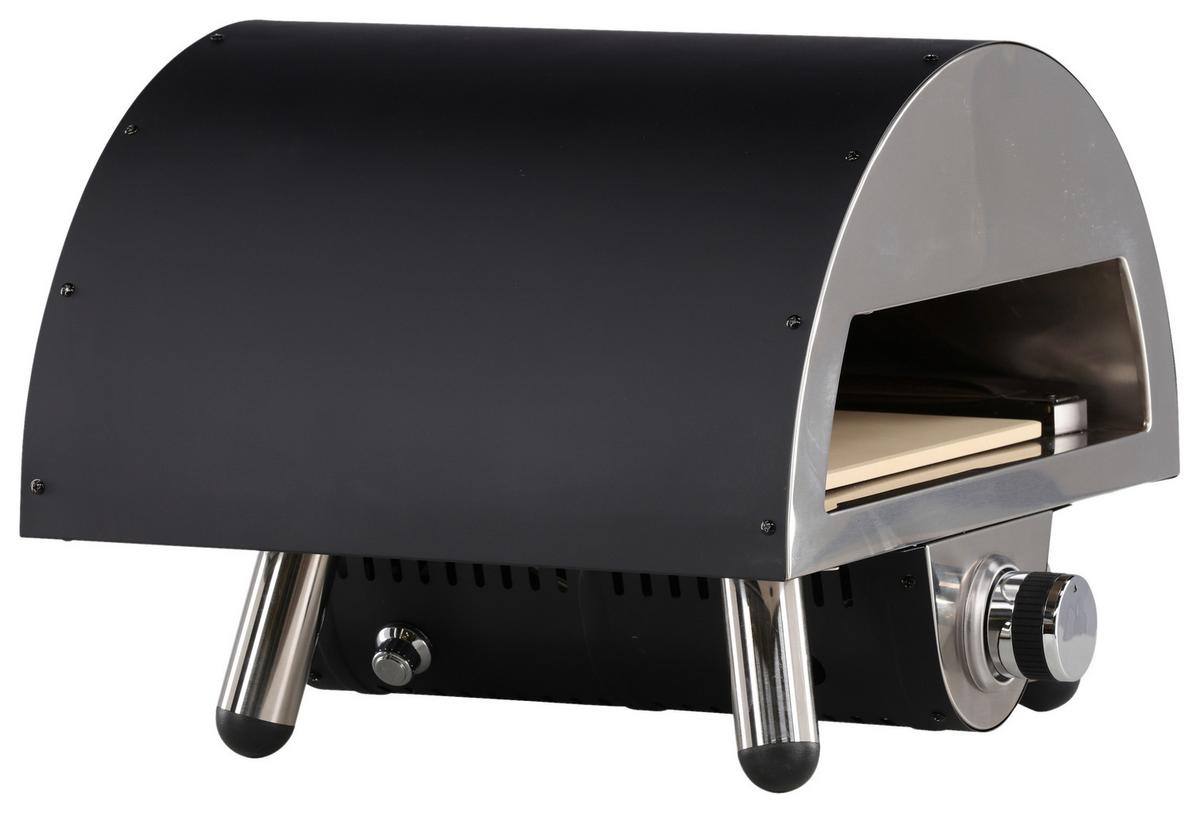 Pizzaofen Sentosa - Schwarz, KONVENTIONELL, Metall (52/39/49cm) - Gardenson