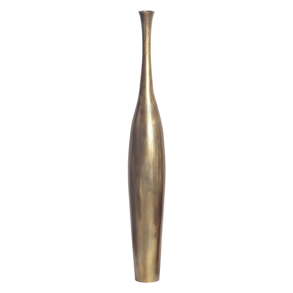 DEKOVASE Bottle L Goldfarben B: 14 cm
