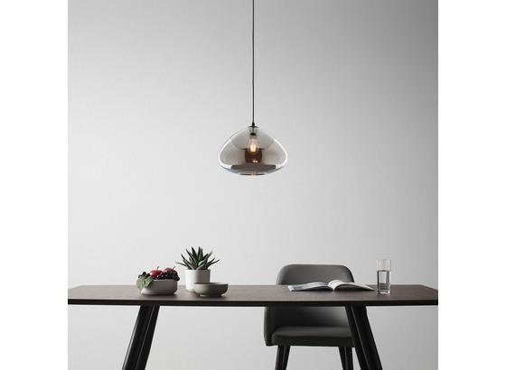 Závesná Lampa Santiago - čierna, Moderný, kov/sklo (30/175cm) - Modern Living Závesná Lampa Santiago - čierna, Moderný, kov/sklo (30/175cm) - Modern Living
