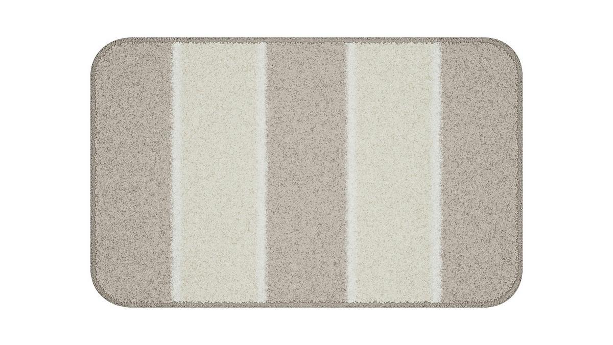 Badematte Waymore - Beige, Basics, Textil (50/80cm) - Grund
