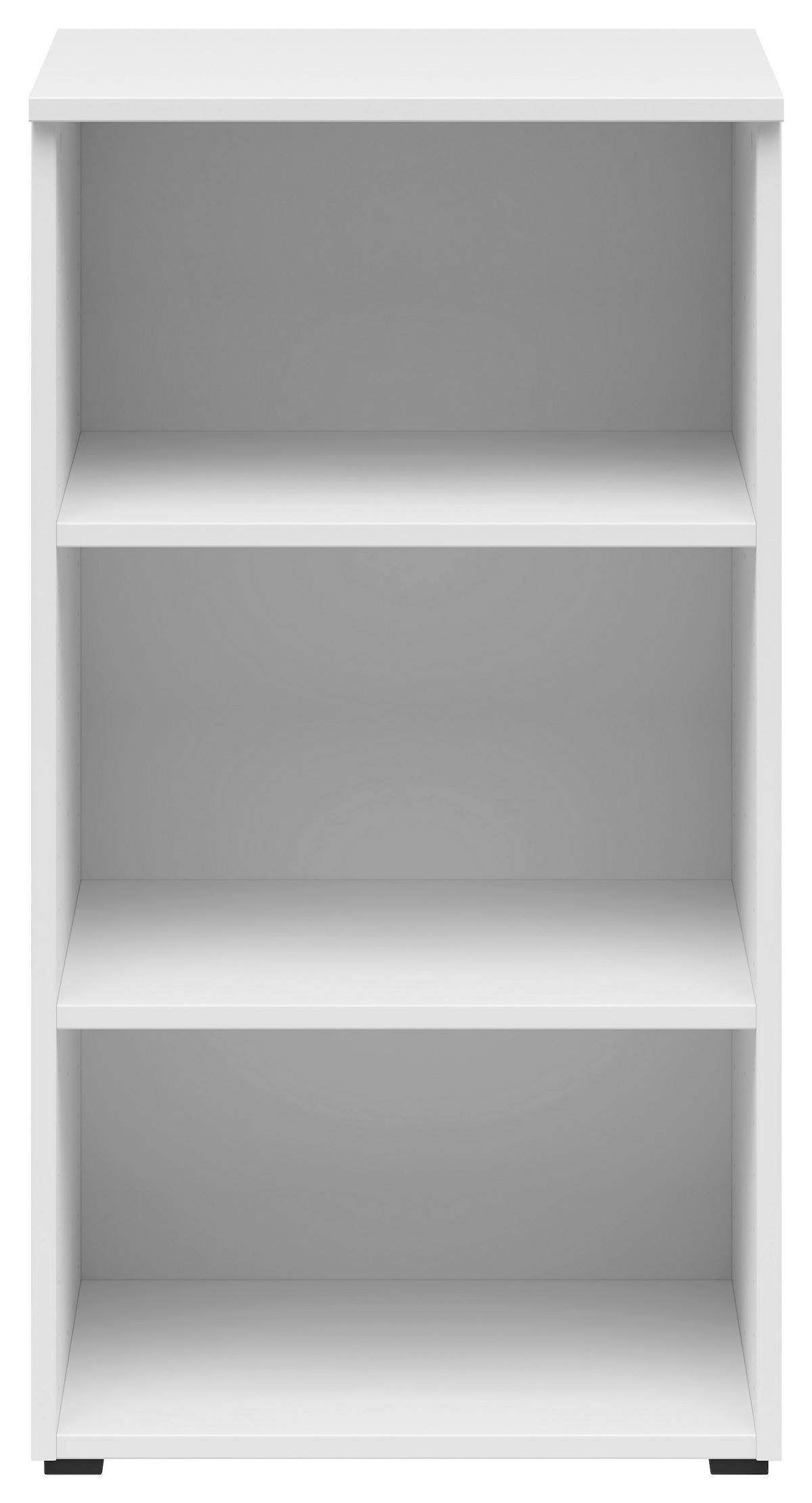 Polc Cabinet - fehér, Modern, faalapú anyag (45/83/40cm)