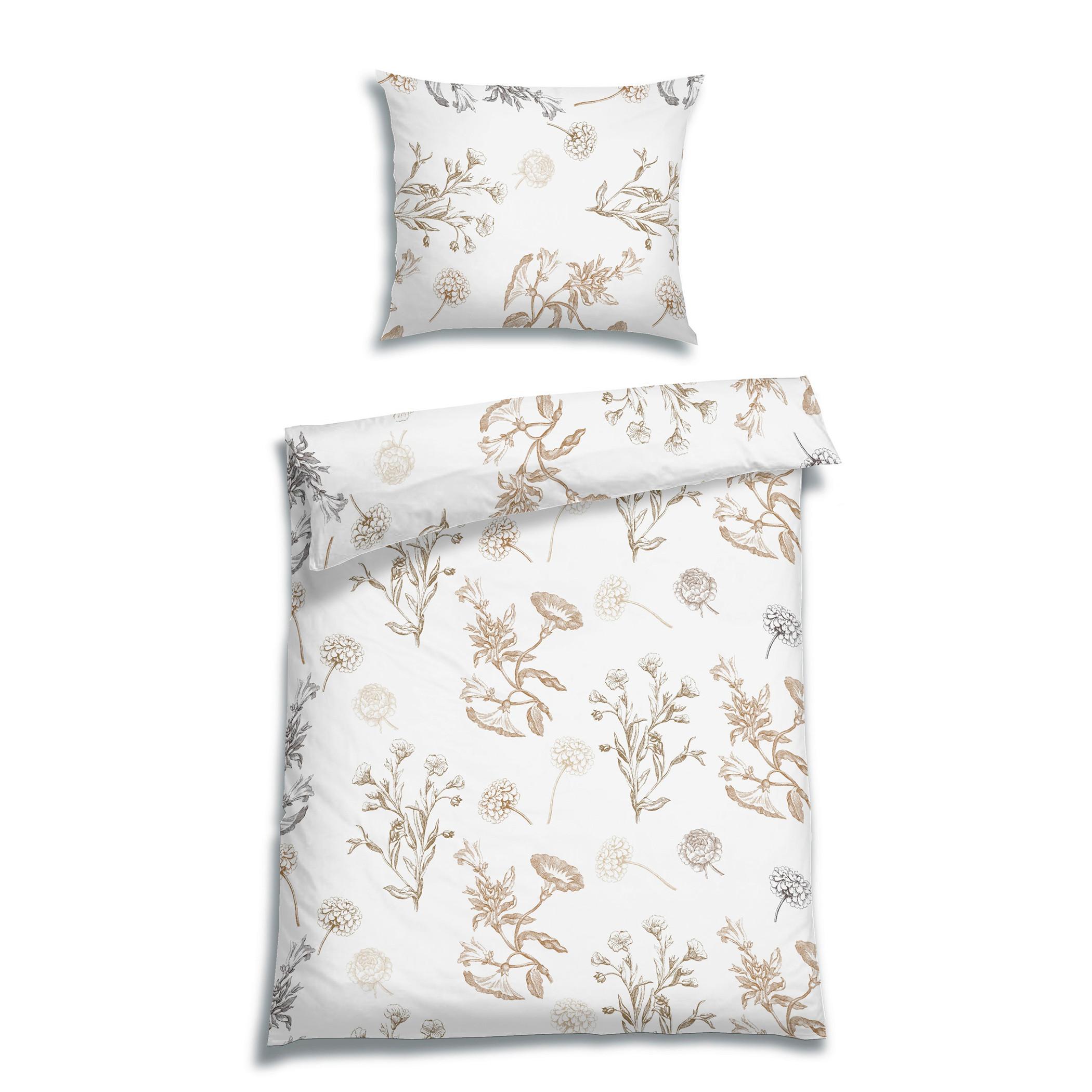 POSTEĽNÁ BIELIZEŇ R14.005.LENI BRONZE - biela, Basics, textil (140/200cm) - Florella