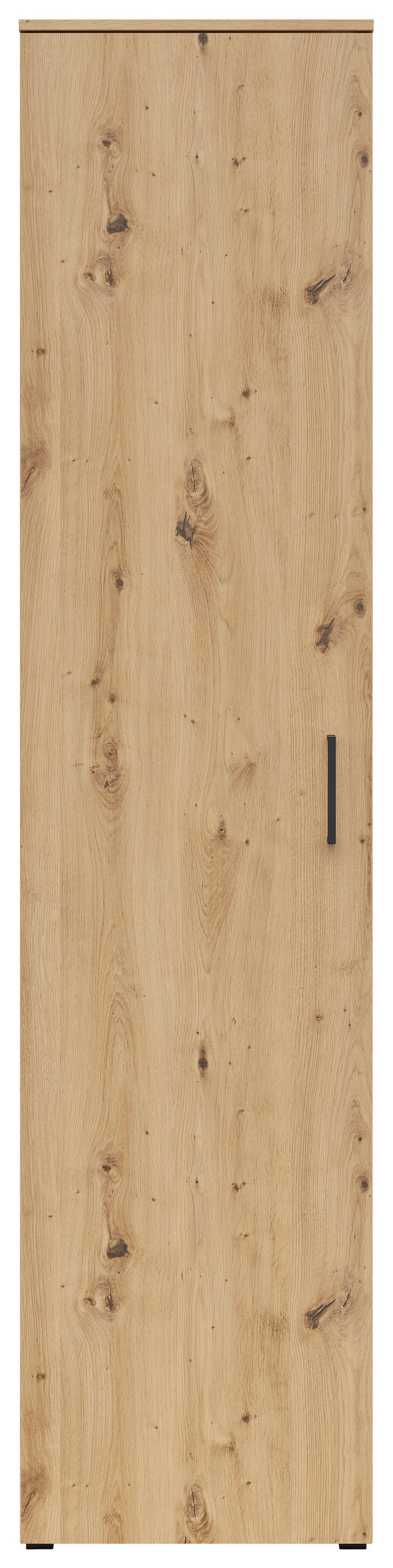 Szekrény Cabinet - Artisan tölgy, Modern, faalapú anyag (45/195/40cm)