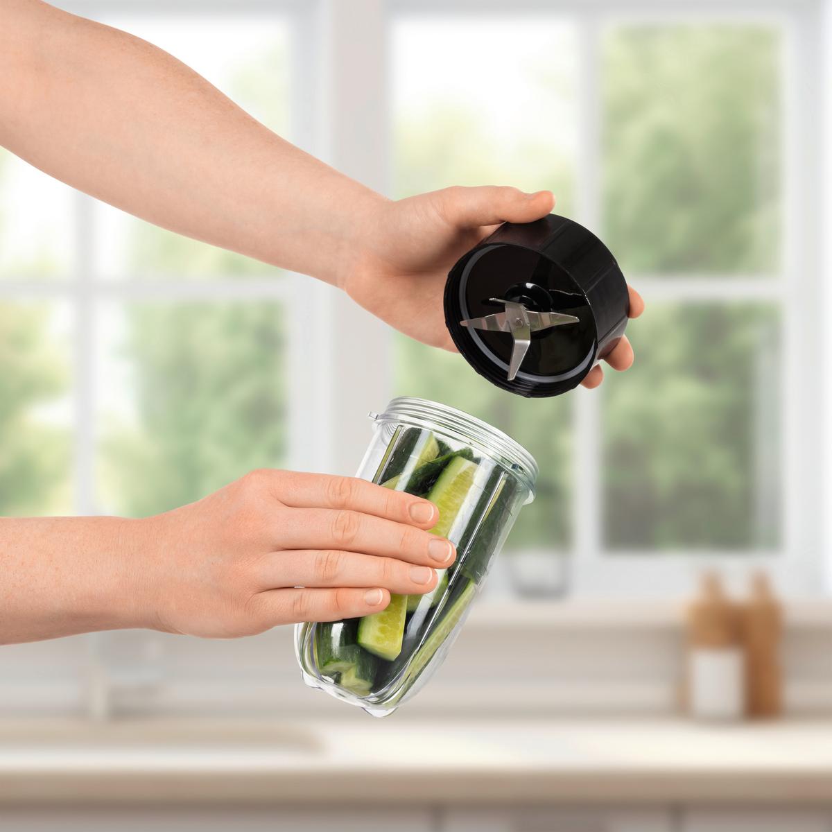 Shake-mixer 13995 - Silberfarben/Schwarz, Basics, Kunststoff/Metall (11,5/32,0/11,5cm)