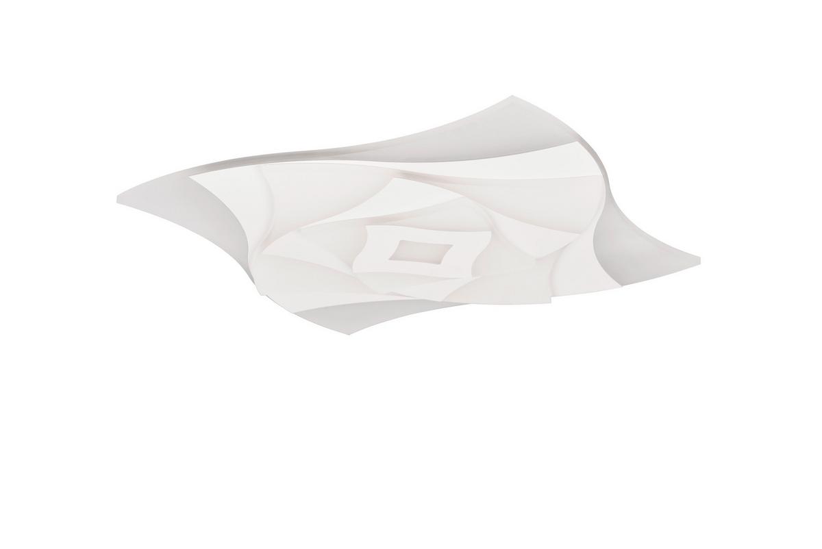 Led-deckenleuchte 647110131 Akita - Weiß, Design, Kunststoff/Metall (48/48/5,5cm) - Trio Leuchten