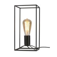 Tischlampe Antwerp Schwarz mit Schalter - Schwarz, Basics, Metall (15/30/15cm) - It's about Romi