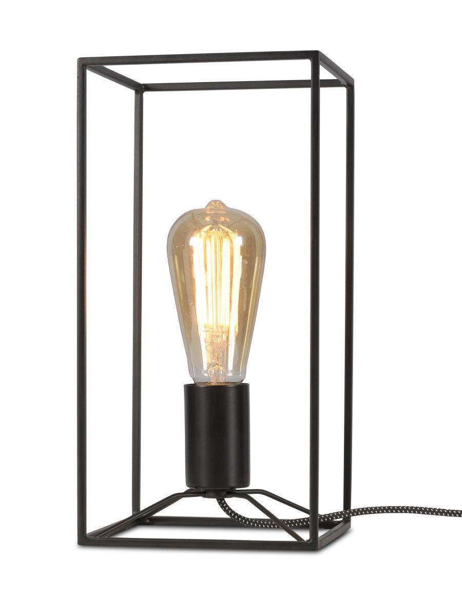 Tischlampe Antwerp Schwarz mit Schalter
