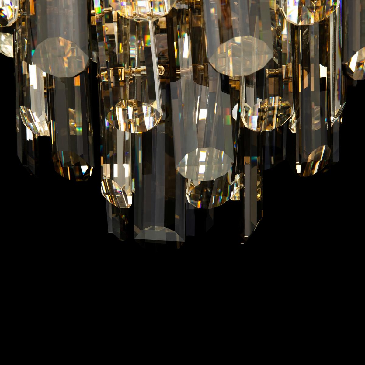 Pendelleuchte Flare - Goldfarben, Basics, Glas/Metall (60,8/55,3/60,8cm) - MAYTONI