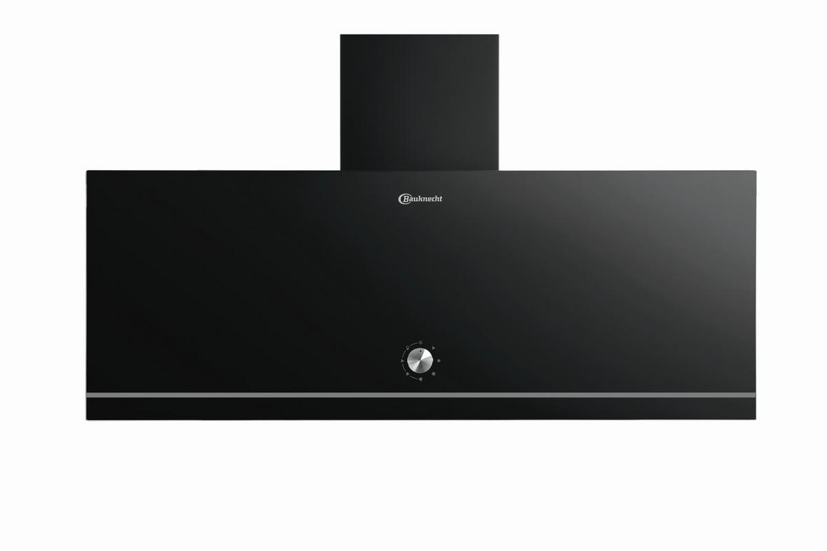 Kopffreihaube Dbhva 92f Lm K Glas Schwarz B: 89,8 Cm - Schwarz, Basics, Glas (89,8/77,5-105,5/25cm) - Bauknecht