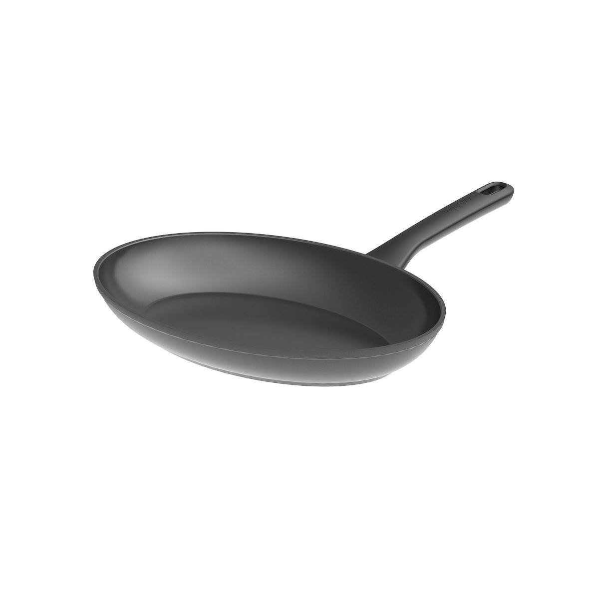 Fischpfanne Schwarz B: 24 cm - Schwarz, Basics, Metall (34/24/4.1cm) - BergHOFF