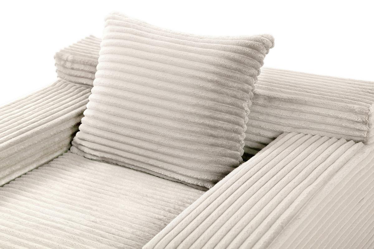 Sessel Astra Beige B: 106 cm - Beige, Design, Textil (106/60/100cm) - P & B