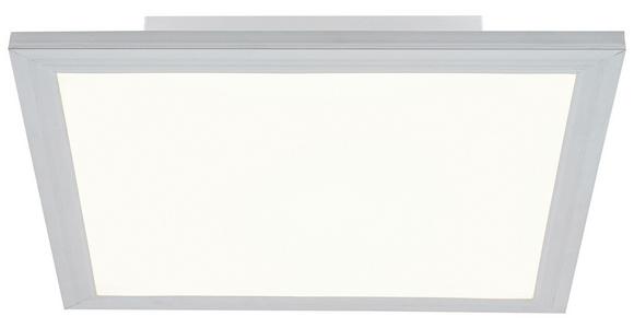 LED-Deckenleuchte Severin - Silberfarben/Weiß, MODERN, Kunststoff/Metall (30/30/5,5cm) - Luca Bessoni