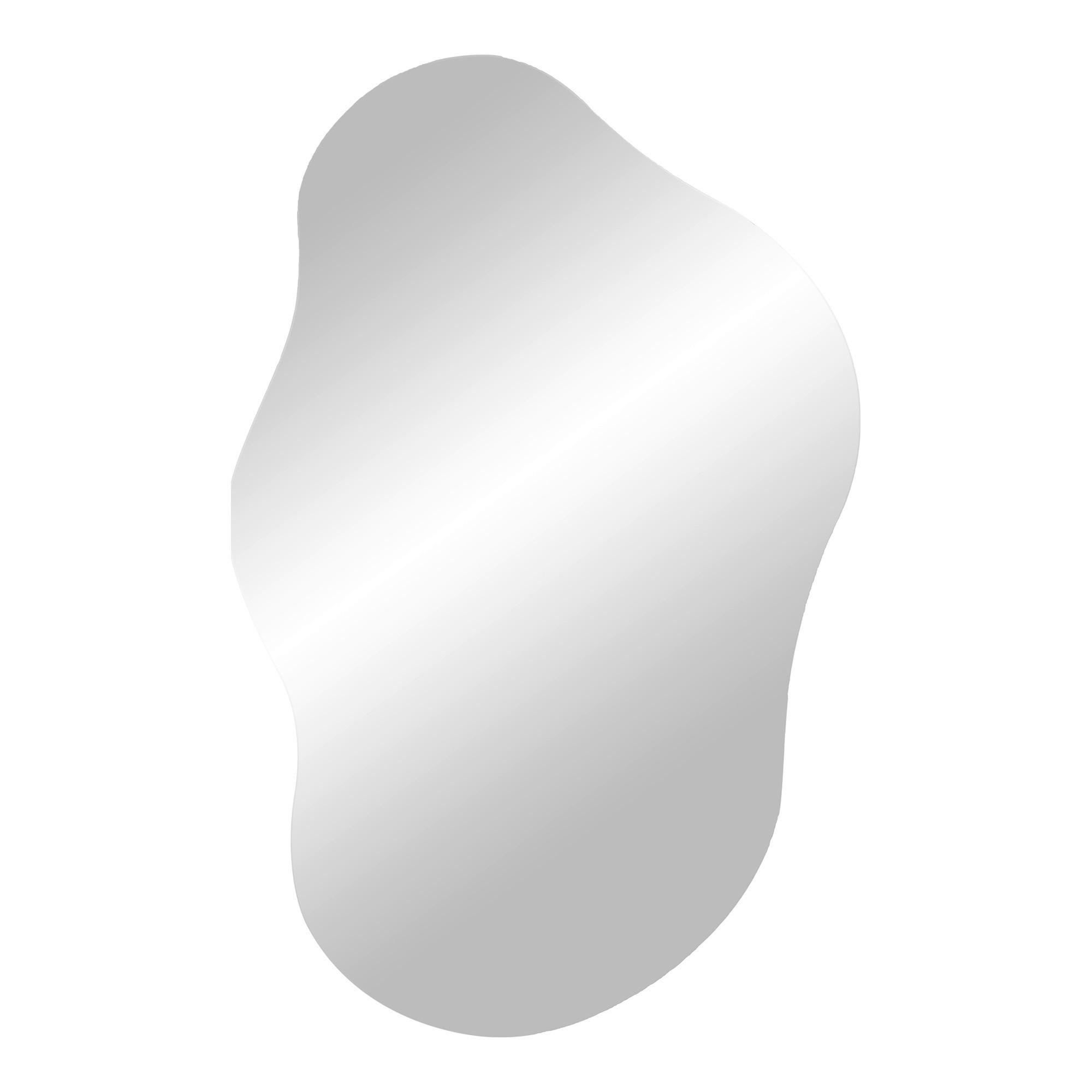 Wandspiegel Palermo Klar B: 40 cm - Klar, Design, Glas (40/60/0.5cm)