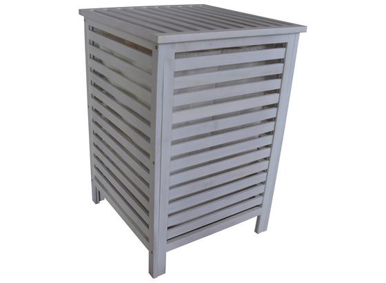 Wäschetonne Classic B: 45 cm White Wash - Weiß, Basics, Holz (45/65/45cm) Wäschetonne Classic B: 45 cm White Wash - Weiß, Basics, Holz (45/65/45cm)
