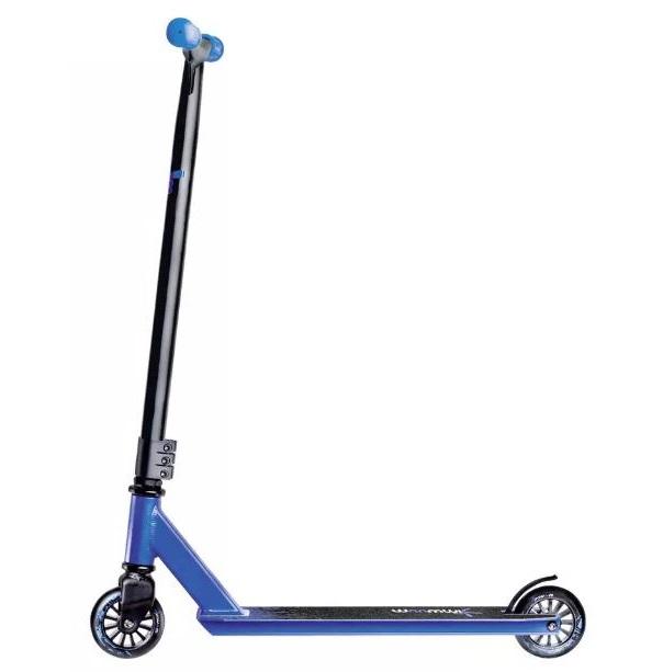 Kinder-Scooter Muuwmi Blau/Schwarz Ø 100x24 mm - Blau/Schwarz, Basics, Metall (66/44/83cm)