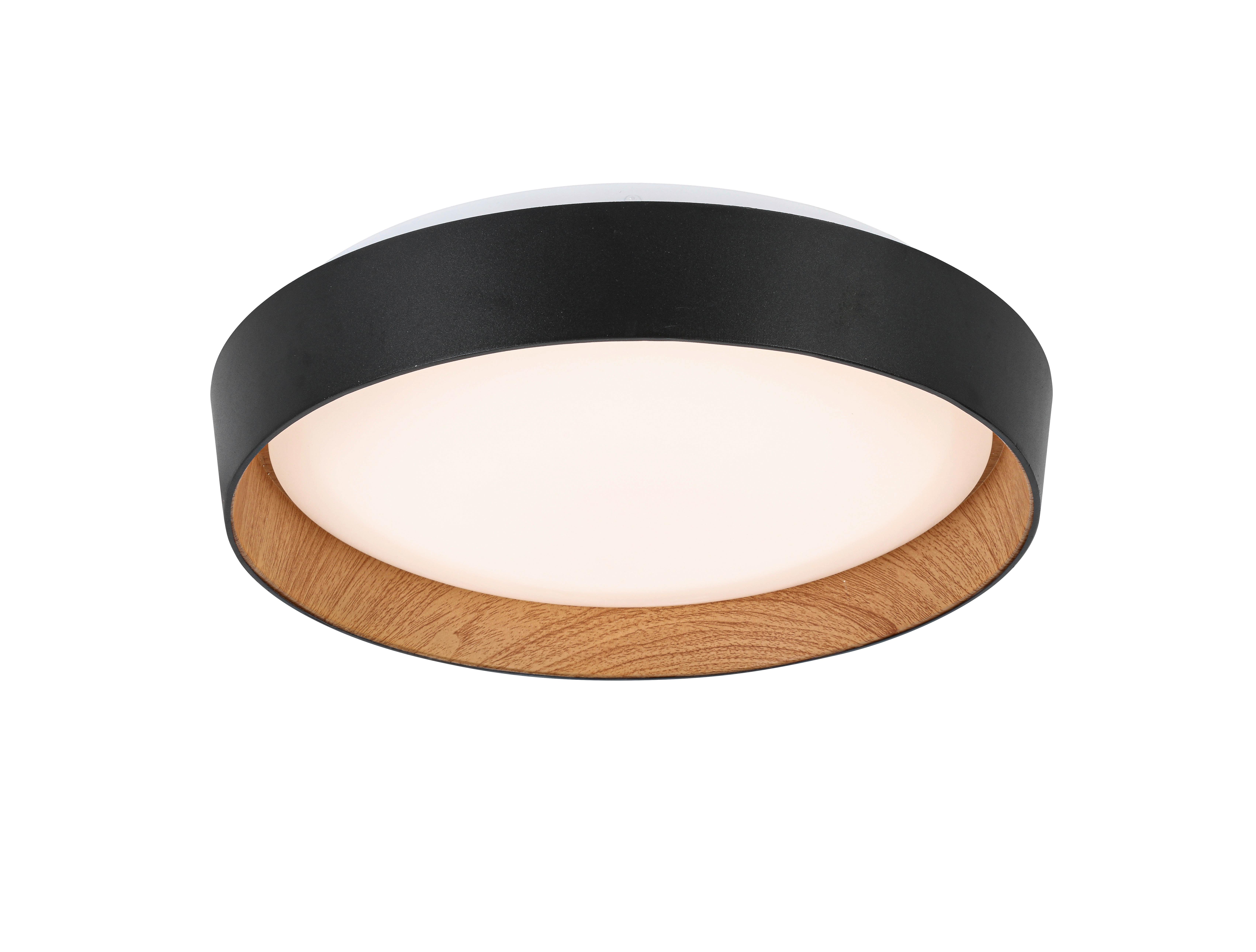 STROPNÉ LED SVIETIDLO LIA - biela, Konventionell, kov/drevo (39/7cm) - Mömax