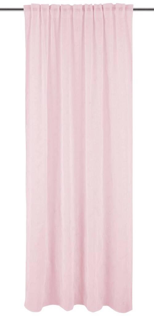 Fertigvorhang Leila - Rosa, MODERN, Textil (140/245cm) - Luca Bessoni