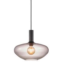 Hängeleuchte Alton Schwarz D: 35 cm - Schwarz, Basics, Glas/Metall (35/330cm) - Nordlux