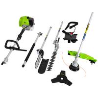 Gartengeräteset Zi-gps252 Mit Schultergurt Benzin 1450 W - Schwarz/Grün, Basics, Metall (38/27/244cm) - Zipper