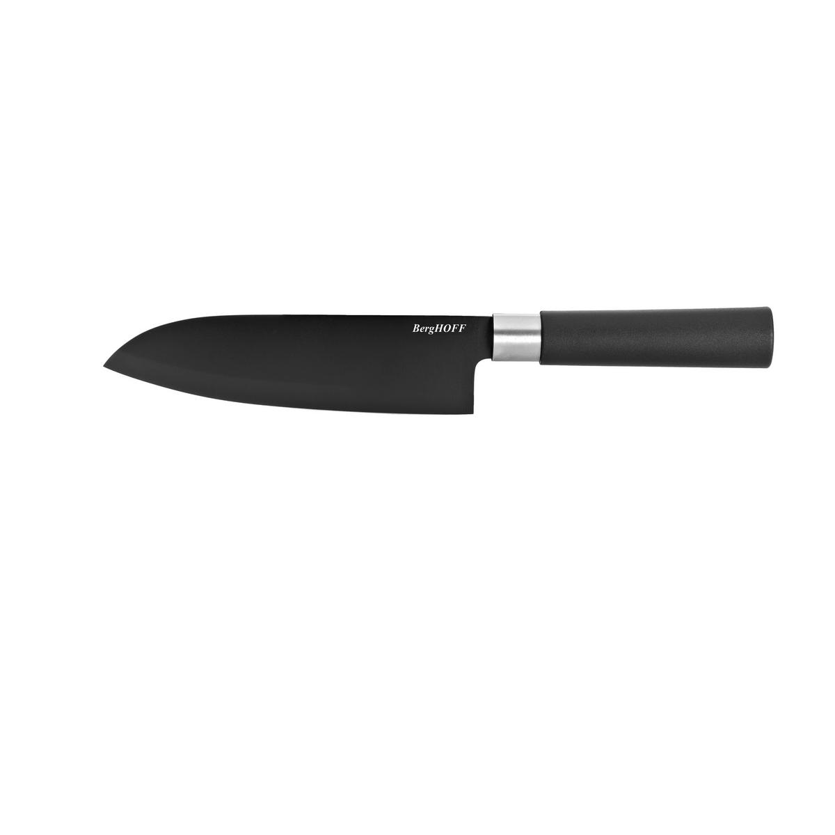 Messerset 4-Teilig Schwarz - Schwarz, Basics, Metall (38,70/16,50/3,60cm)