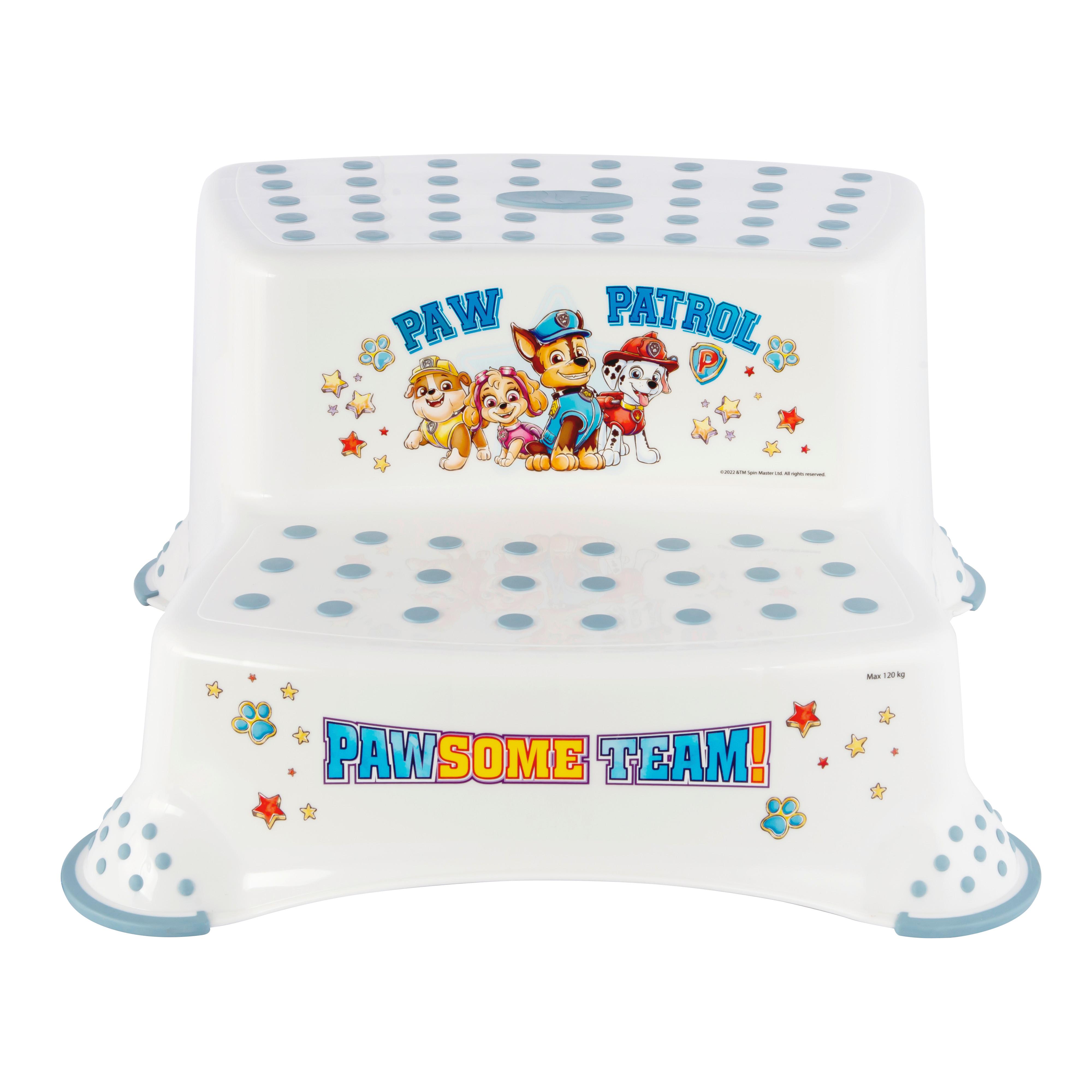 Tritthocker 'Paw Patrol' weiß - Weiß, MODERN, Kunststoff (40/37/21cm)