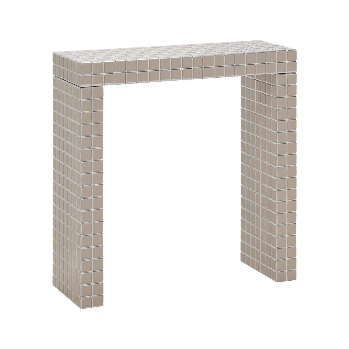 KONZOLA LUISA -TREND- - kašmírová, Modern, kompozitné drevo (80/28/80cm) - Mömax