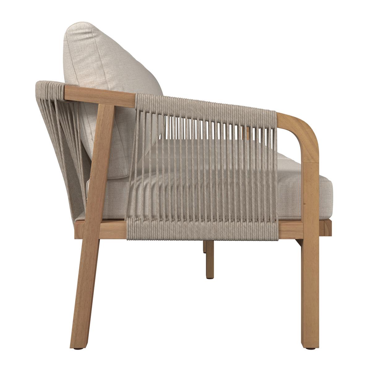 ZAHRADNÍ SADA SIMBA - barvy akácie, Natur, dřevo - Mömax