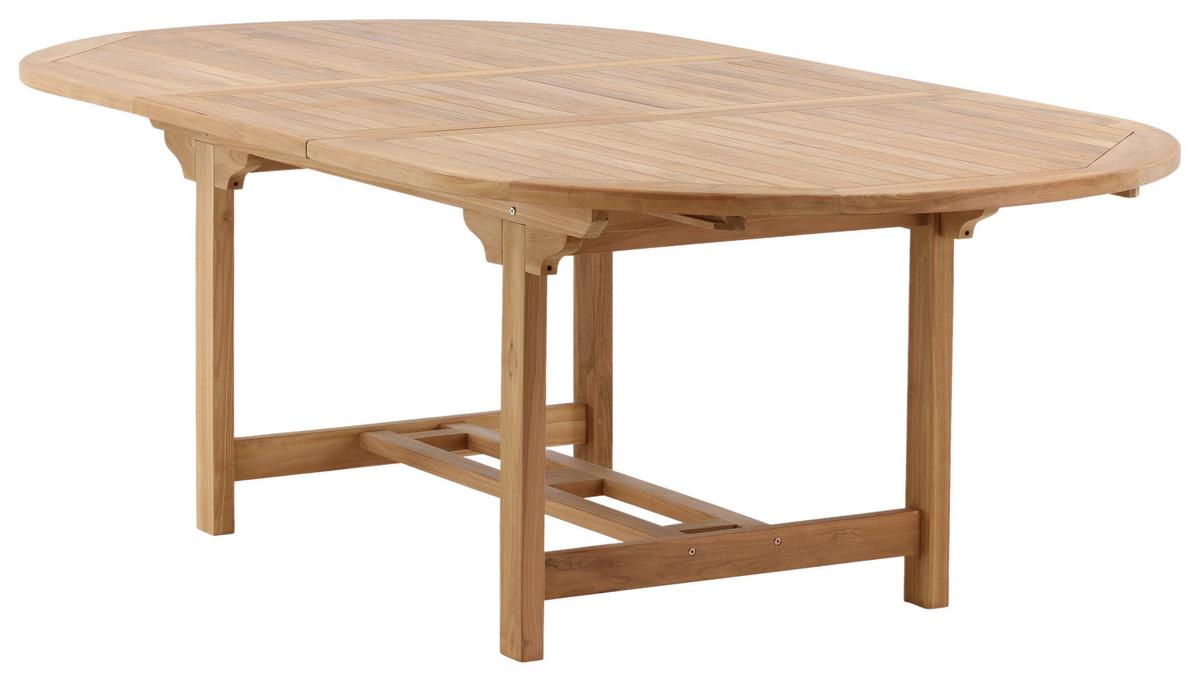 Gartentisch Kenya Teakholz L 180 Cm - Teakfarben, KONVENTIONELL, Holz (180/120/75cm) - Gardenson