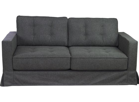 Zweisitzer-Sofa Thomas B: 148 cm Grau - Grau, Basics, Textil (148/90/94cm) Zweisitzer-Sofa Thomas B: 148 cm Grau - Grau, Basics, Textil (148/90/94cm)