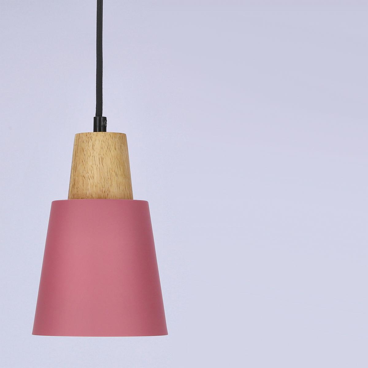 Pendelleuchte 50101259 Faro - Pink/Schwarz, Trend, Metall (13/13/80cm)