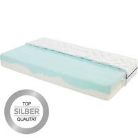 Komfortschaummatratze Ergo Duo 90x200cm fest - Weiß, Textil (90/200cm) - Primatex