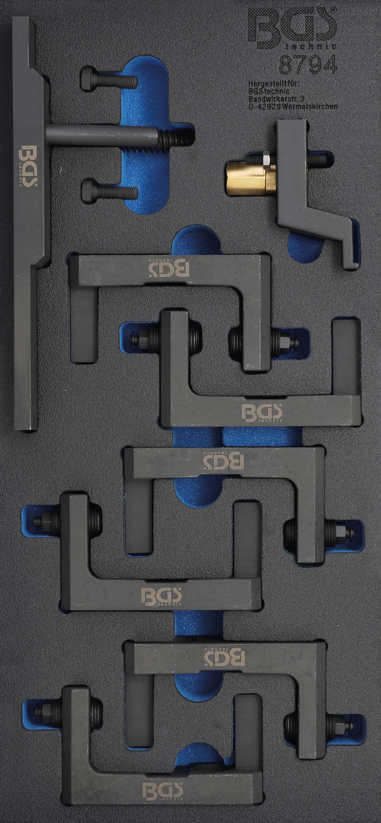 Nockenwellen-montagesatz Lagerdeckel-Werkzeug - Schwarz, Basics (43,8/21,2/5,9cm)