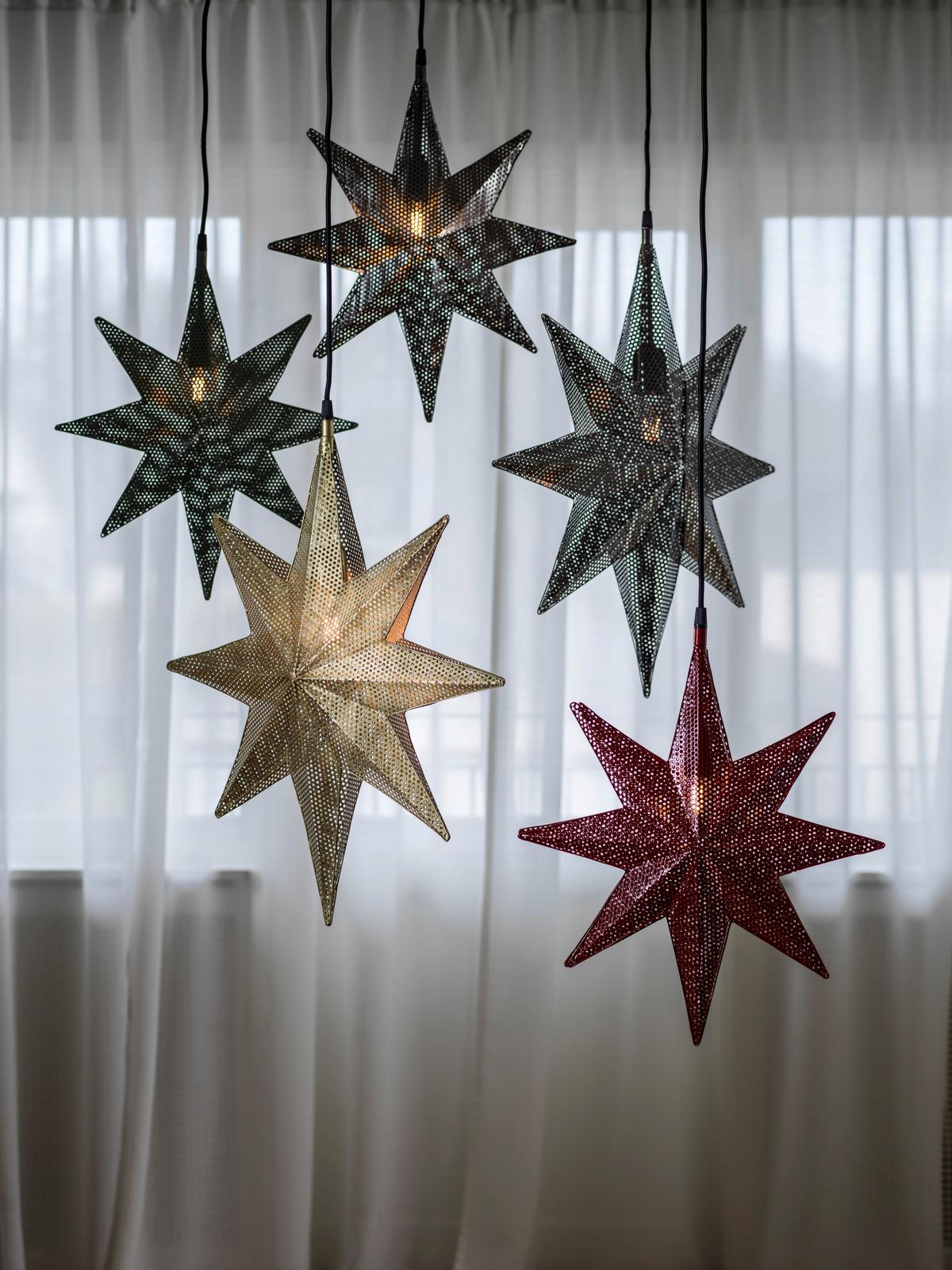 Dekostern 3424008 Capella Star - Basics, Metall (40/40cm)