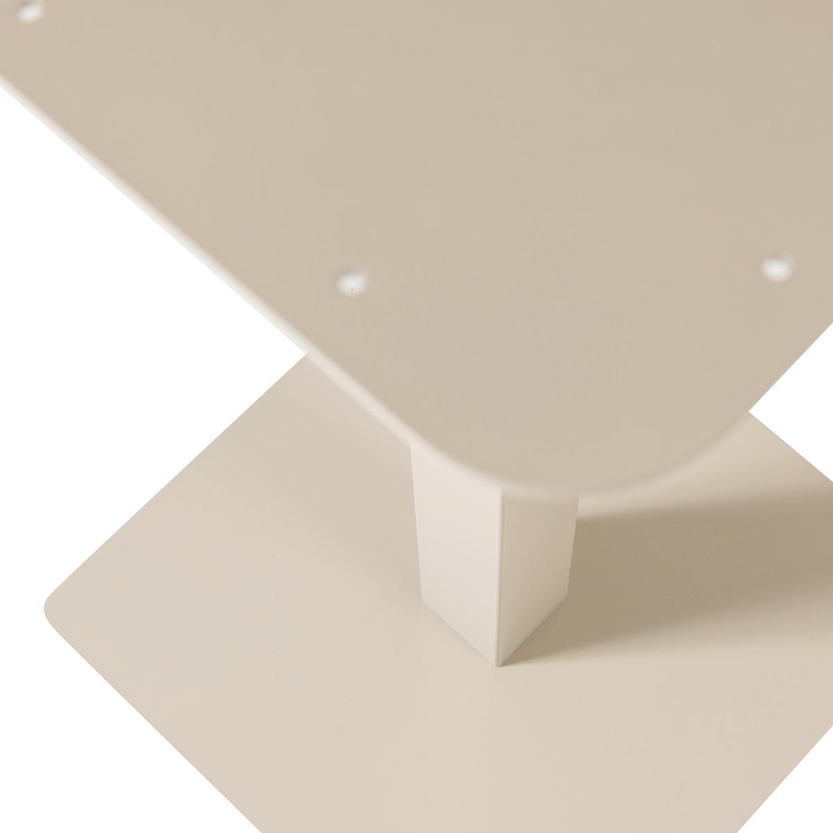 TISCHGESTELL Tablo Grau L: 50cm - Grau, MODERN, Metall (50/50/105cm) - Livetastic
