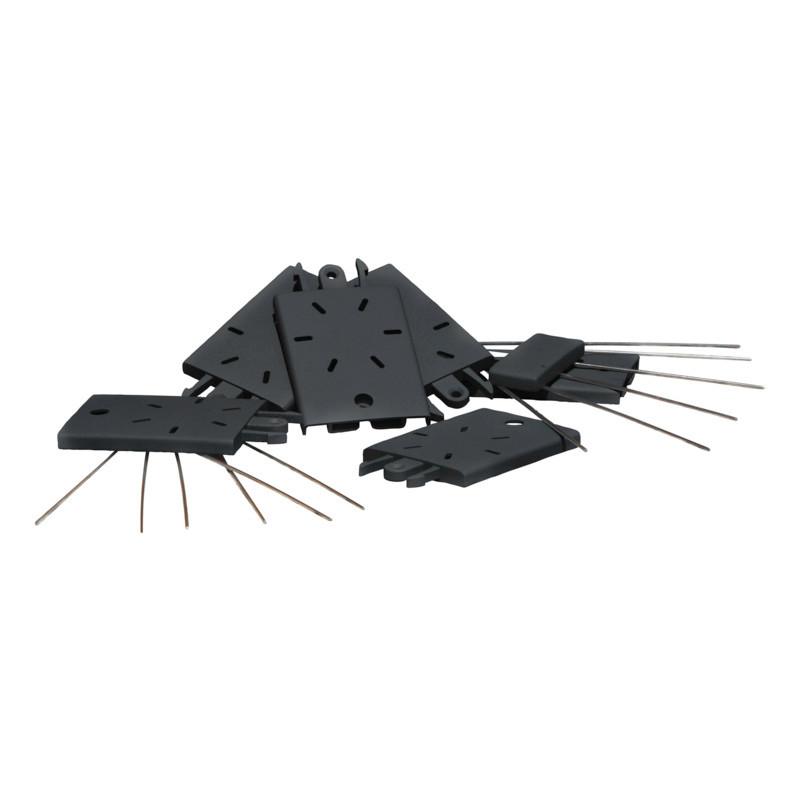 Vogel- & Taubenabwehr Starter Set - Schwarz, Basics, Kunststoff (102/11/5,5cm)