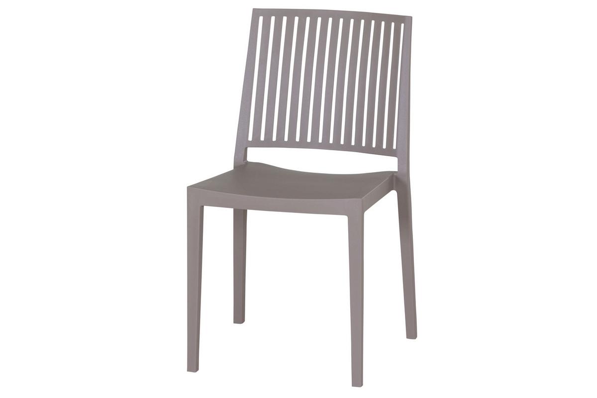 Stapelstuhl T20077 - Taupe, Basics, Kunststoff (57/80/56cm) - Siena Garden