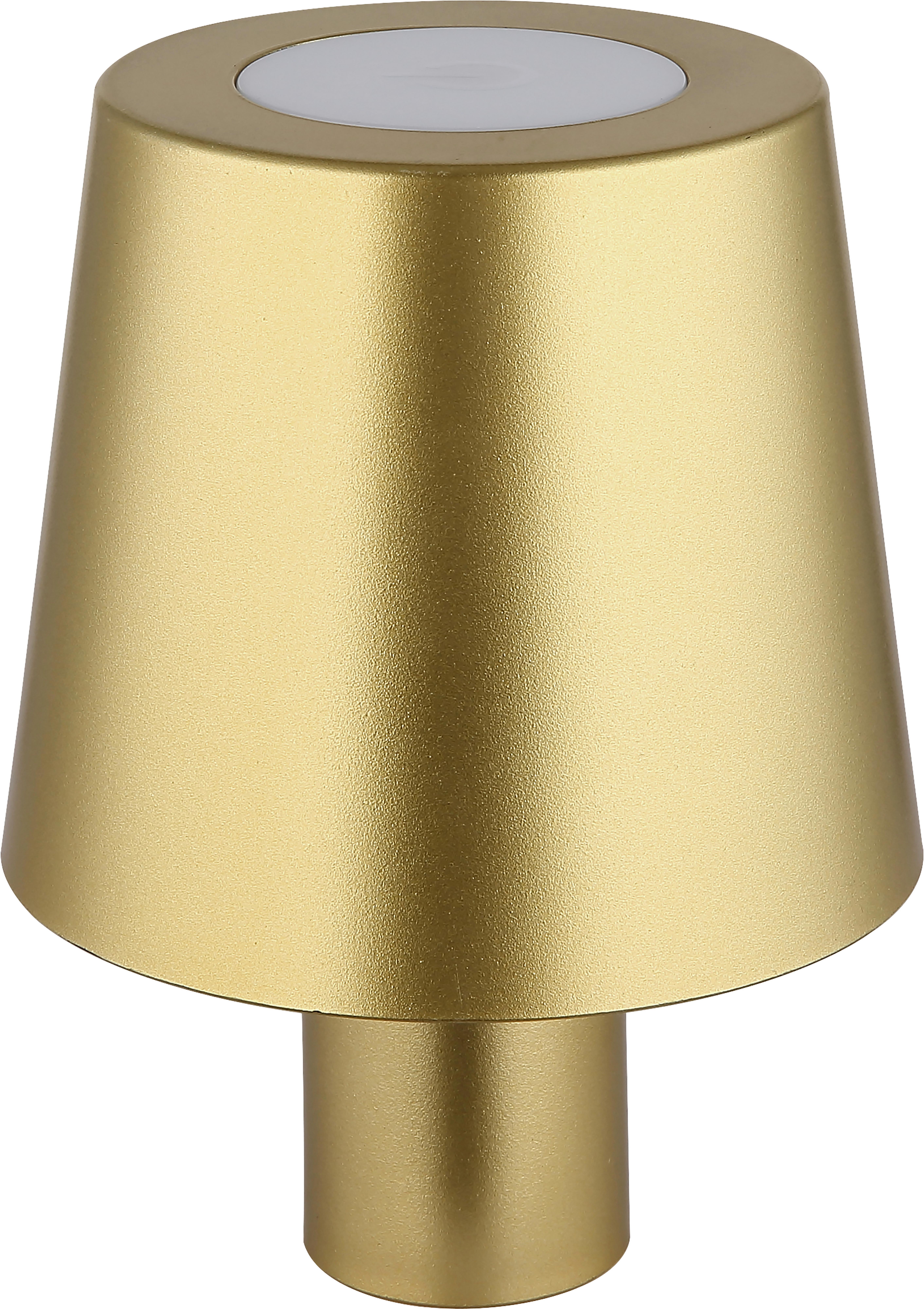 Akku-Tischleuchte Marvina - Goldfarben, MODERN, Kunststoff (10,5/14cm) - Luca Bessoni