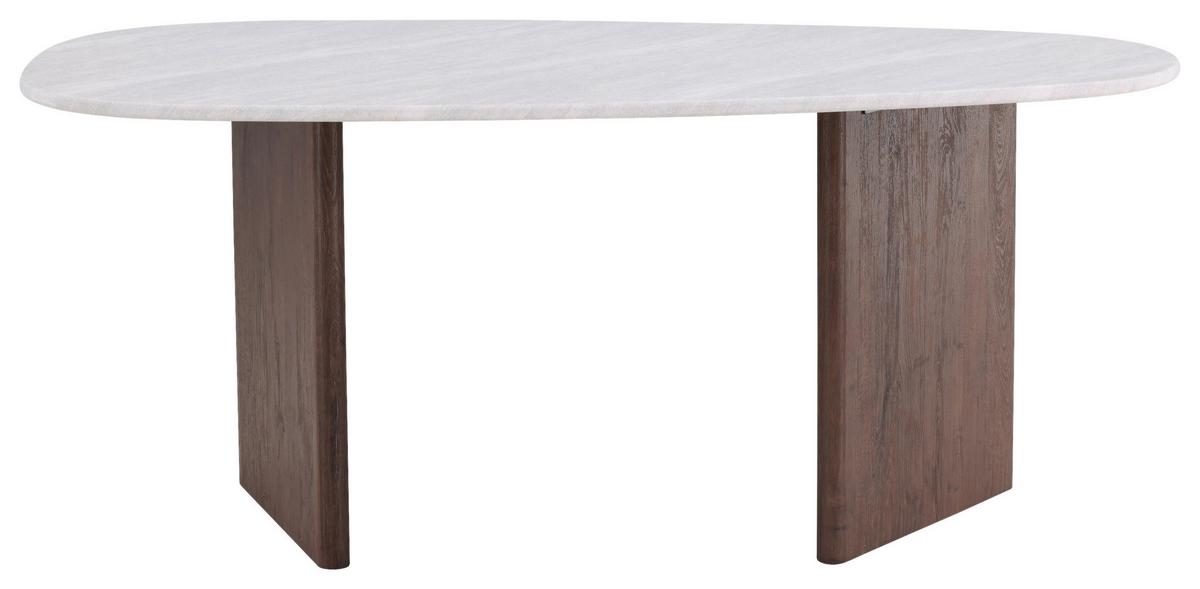 JÍDELNÍ STŮL GRÖNVIK - světle šedá/mokka, Design, kompozitní dřevo (180/90/75cm) - Livetastic